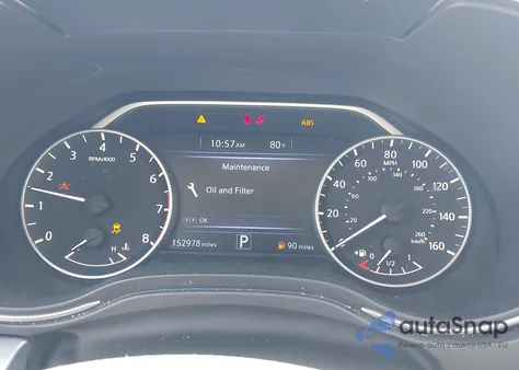 2017 Nissan Maxima 3.5 Sv из США, поврежденный, VIN 1N4AA6AP0HC433253